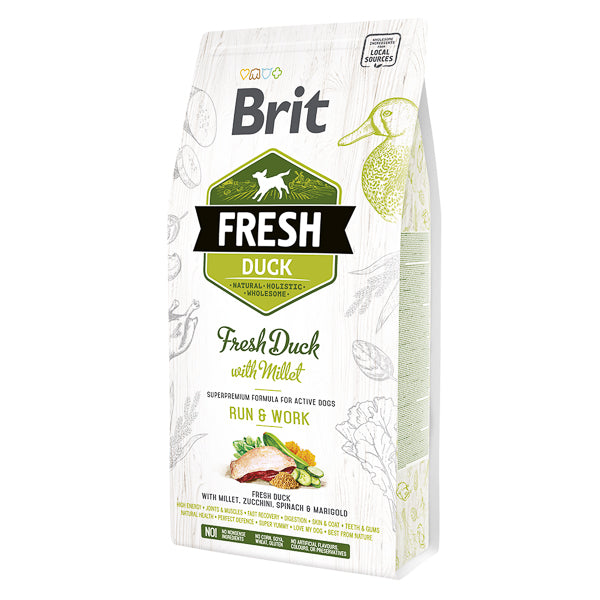 Brit Fresh Duck and Millet Active