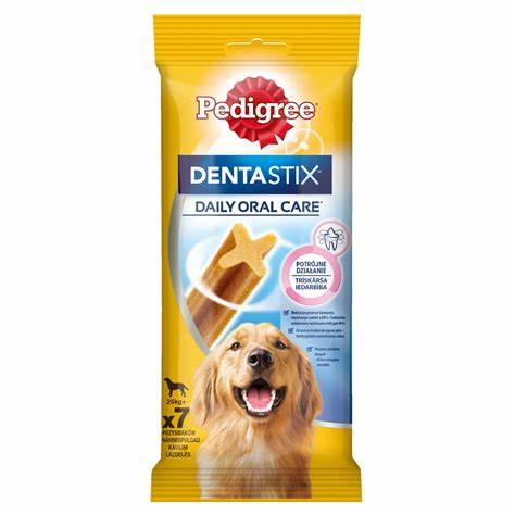 Pedigree DentaStix Talie Mare – 7 Batoane pentru Câini Mari, 270 g