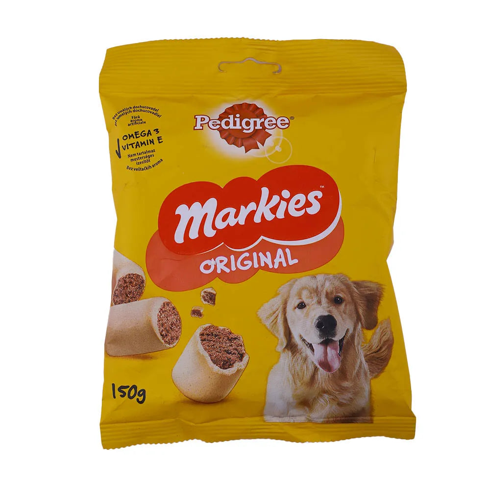 Pedigree Markies – Biscuiți Umpluți cu Măduvă pentru Câini