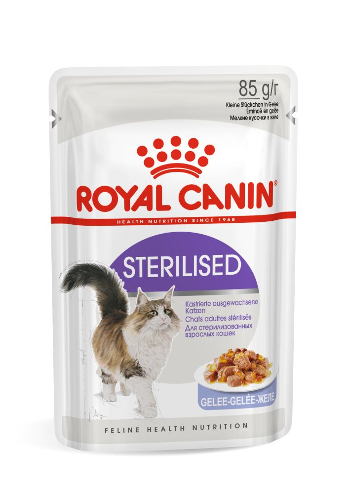 Royal Canin Sterilised Adult hrana umeda pisica sterilizata (in aspic), 85 g