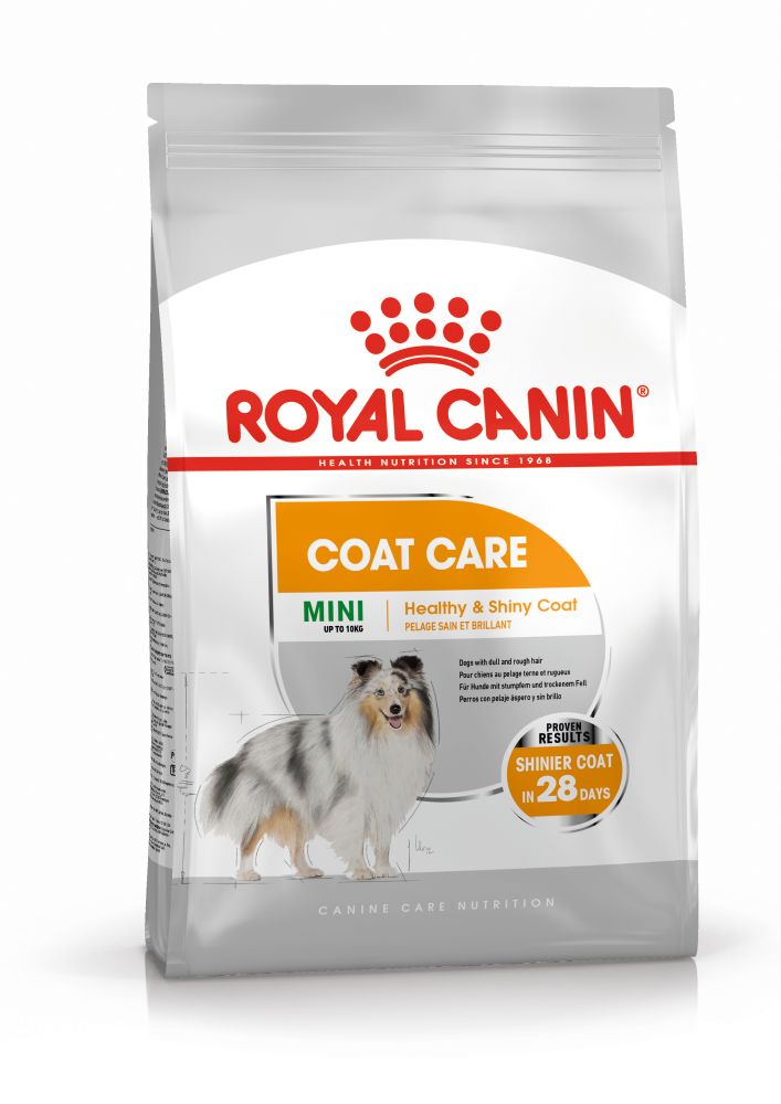Royal Canin Mini Coat Care Adult hrana uscata caine, blana sanatoasa si lucioasa, 3 kg