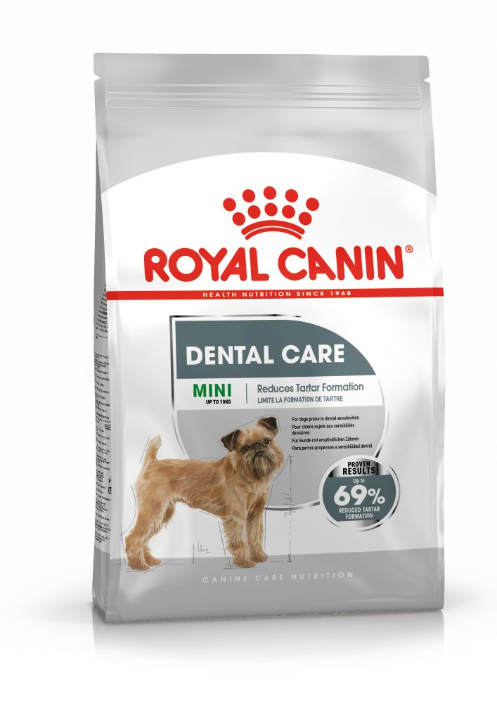 Royal Canin Mini Dental Care Adult hrana uscata caine, reducerea formarii tartrului, 1 kg