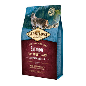Carnilove Salmon Cats Sensitive & Long Hair