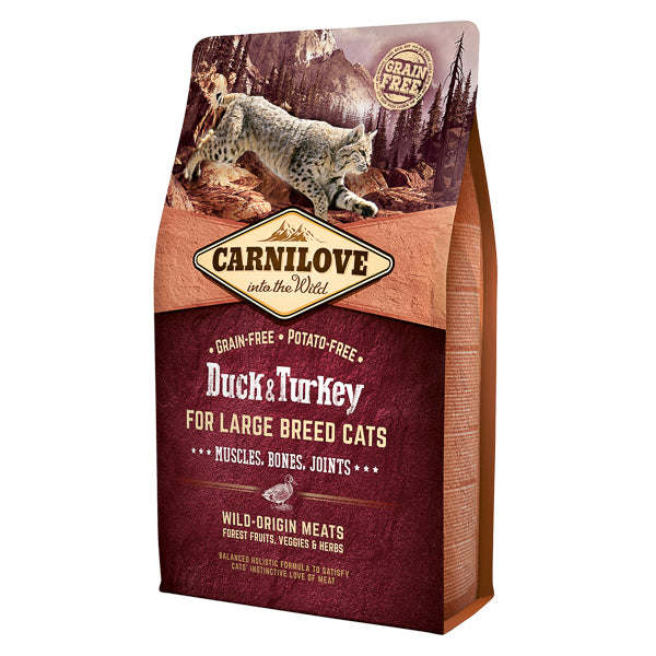 Carnilove Duck & Turkey Large Breed Cats