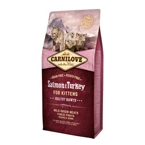 Carnilove Salmon & Turkey for Kittens-Healhty Growth