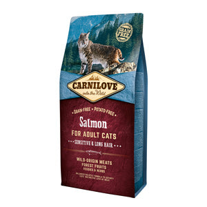 Carnilove Salmon Cats Sensitive & Long Hair