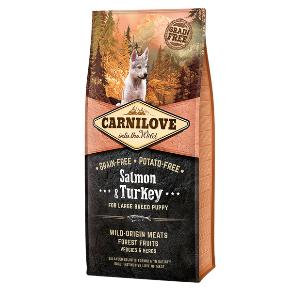 Carnilove Salmon & Turkey Large Breed Puppy