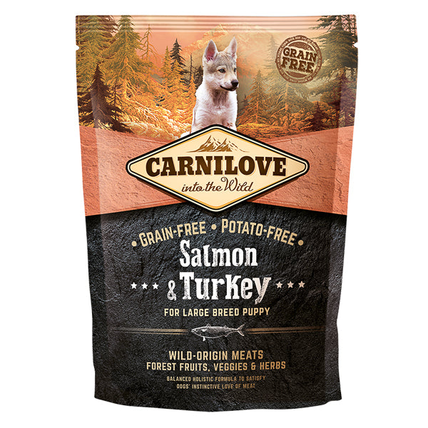 Carnilove Salmon & Turkey Large Breed Puppy