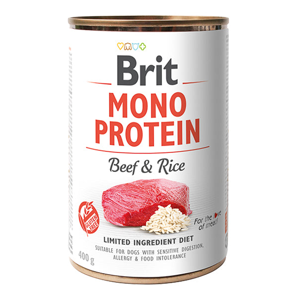Brit Mono Protein Beef & Rice 400 g