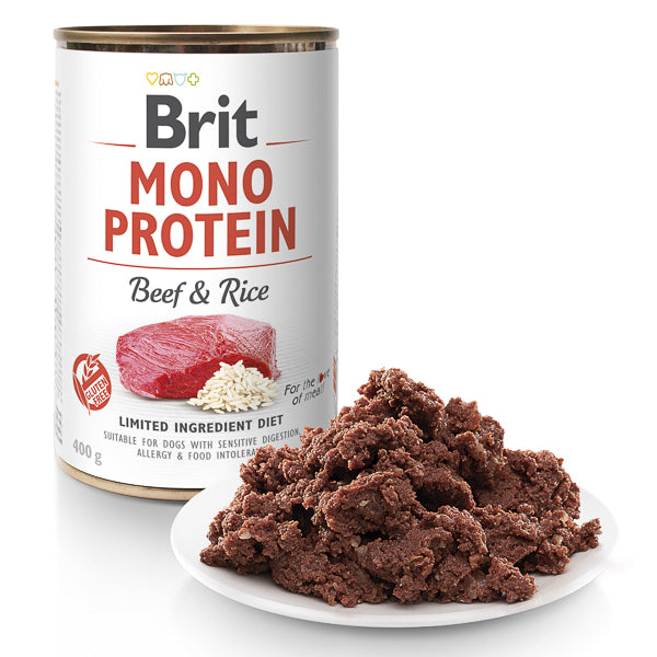 Brit Mono Protein Beef & Rice 400 g