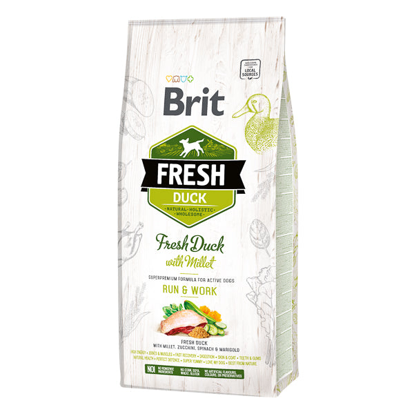 Brit Fresh Duck and Millet Active