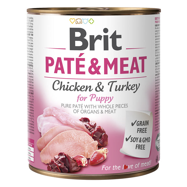 Brit Pate & Meat Puppy 800 g