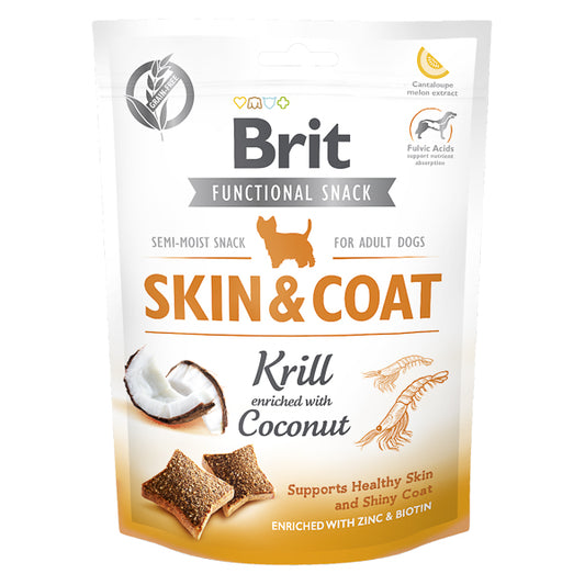Brit Care Dog Snack Skin & Coat Krill 150 g
