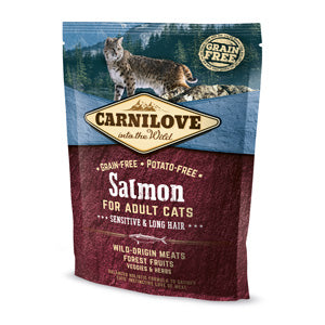 Carnilove Salmon Cats Sensitive & Long Hair