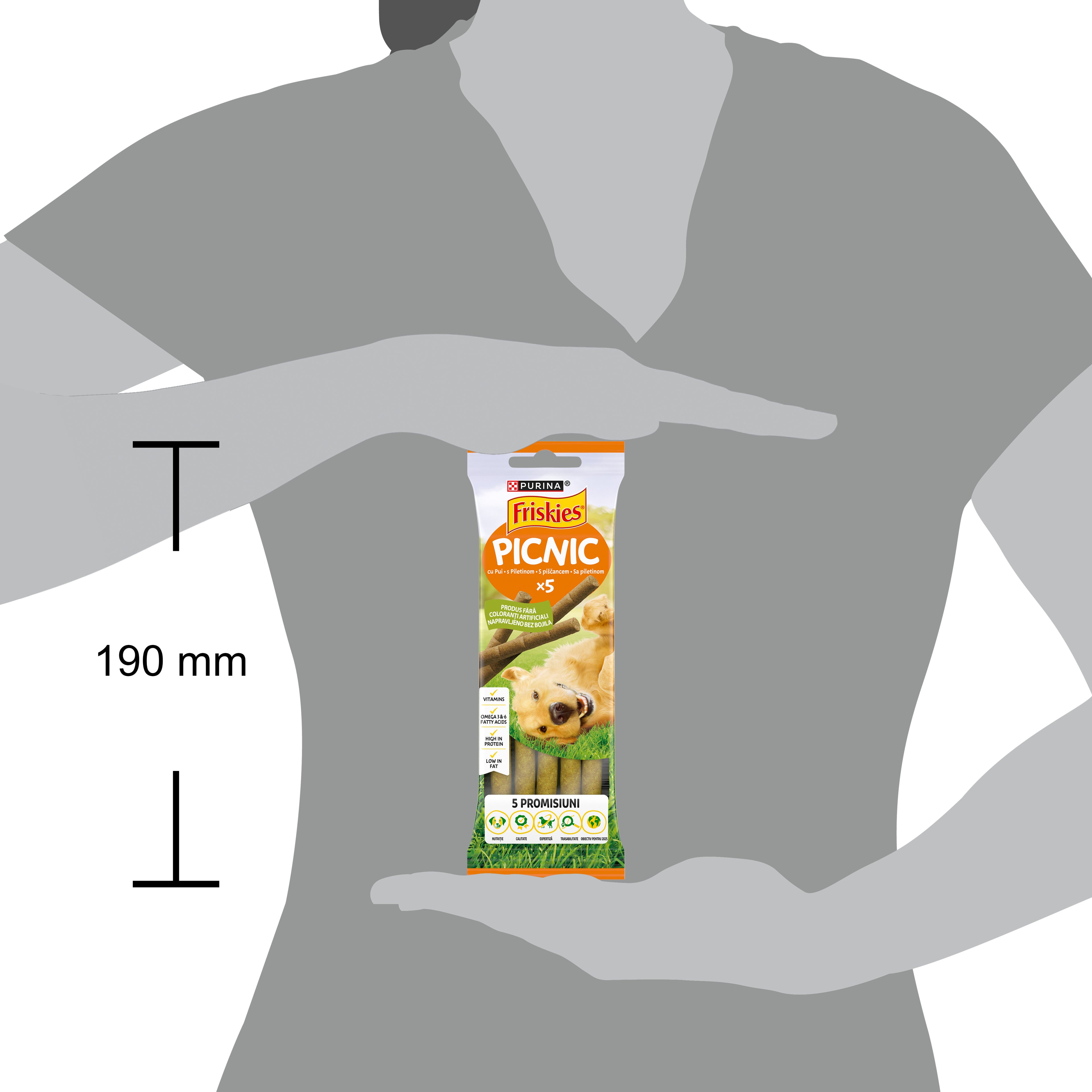 Friskies Picnic – Recompense cu Pui (42 g)