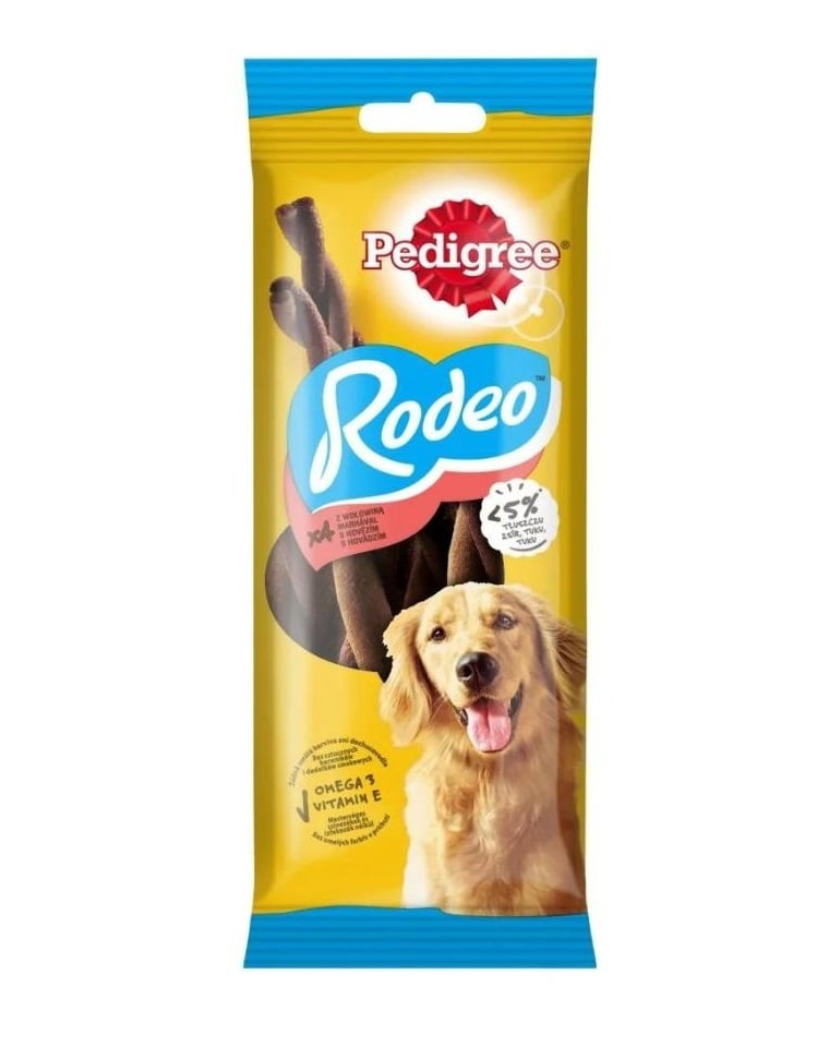 Pedigree Rodeo Vită (4 bucăți)