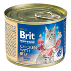 Brit Premium By Nature Cat Chicken with Beef 200 g