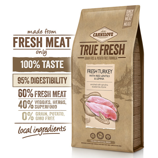 Carnilove True Fresh Turkey for Adult Dogs