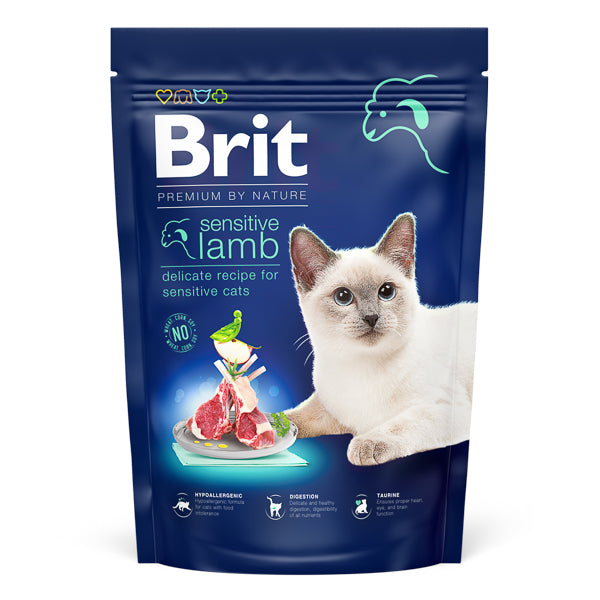 Brit Premium by Nature Cat Sensitive Lamb