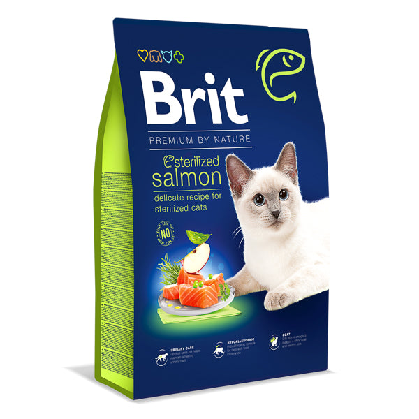 Brit Premium by Nature Cat Sterilized Sterilized Salmon