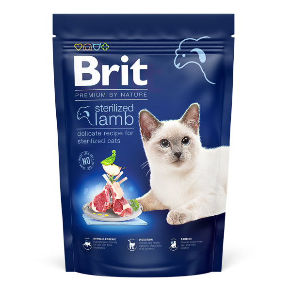 Brit Premium by Nature Cat Sterilized Sterilized Lamb
