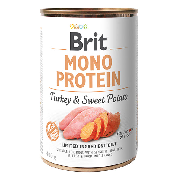 Brit Mono Protein Turkey & Sweet Potato 400 g
