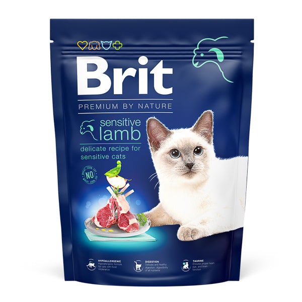 Brit Premium by Nature Cat Sensitive Lamb