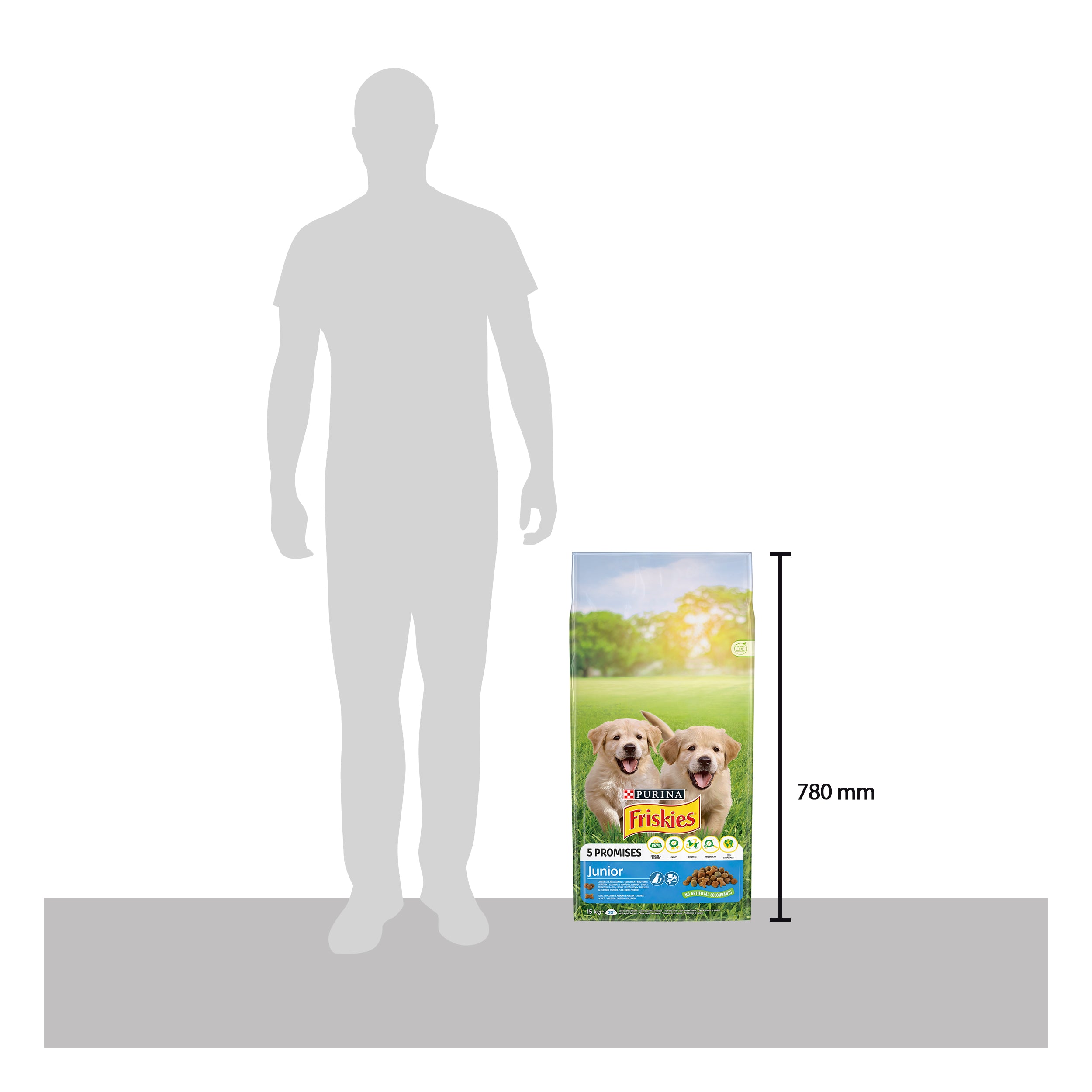 Friskies Junior – Pui, Legume & Lapte