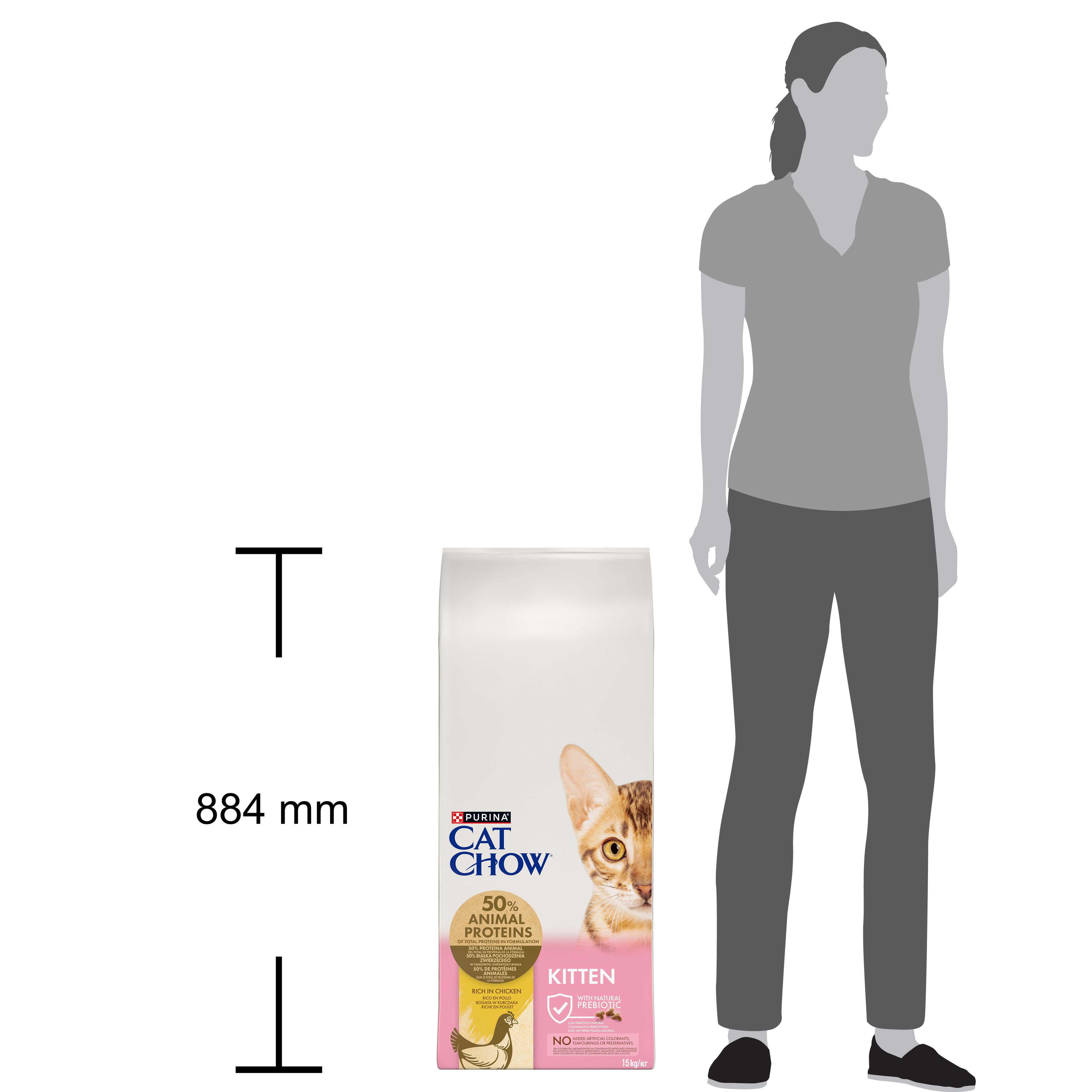 Purina Cat Chow Junior cu Pui