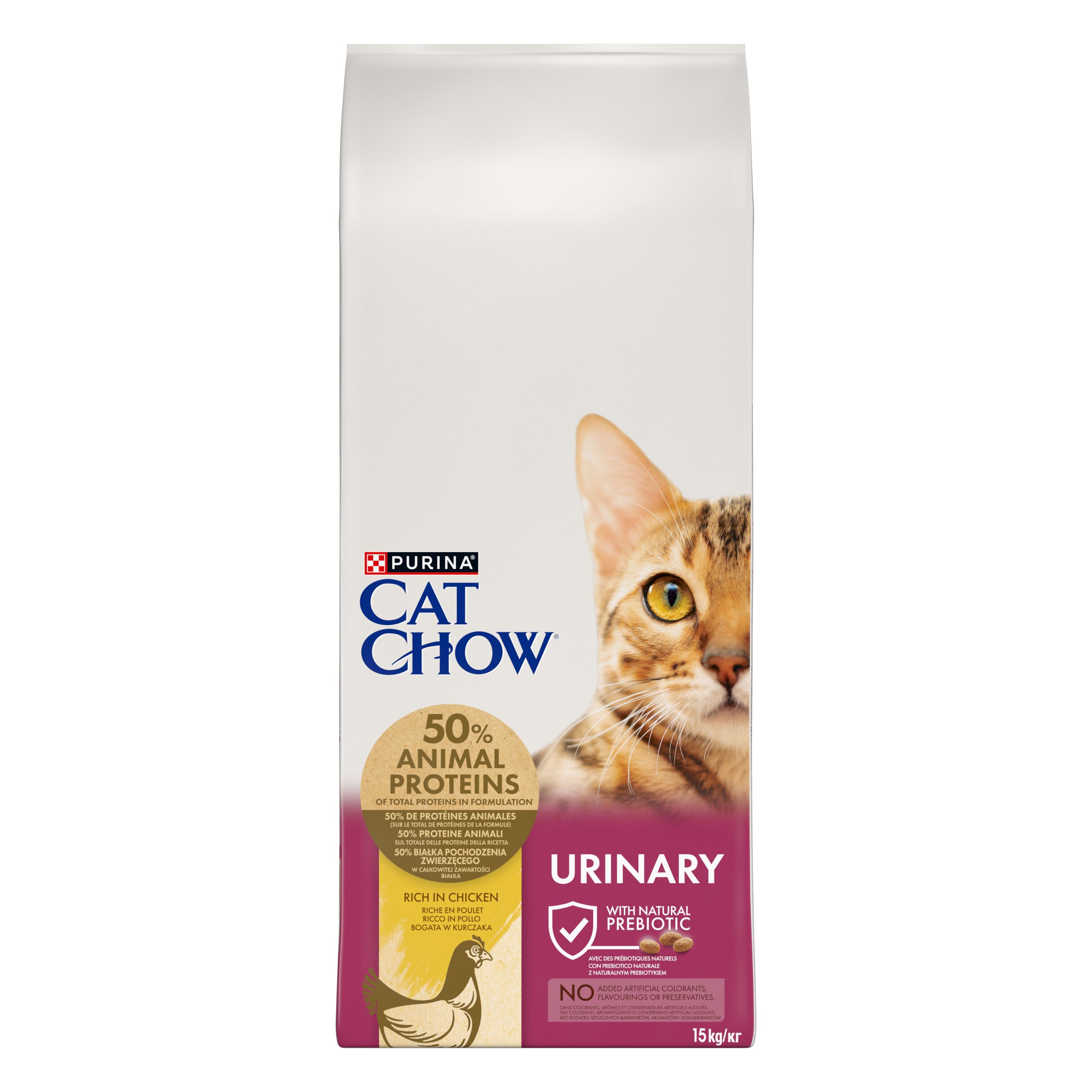 Purina Cat Chow Urinary Tract Health cu Pui
