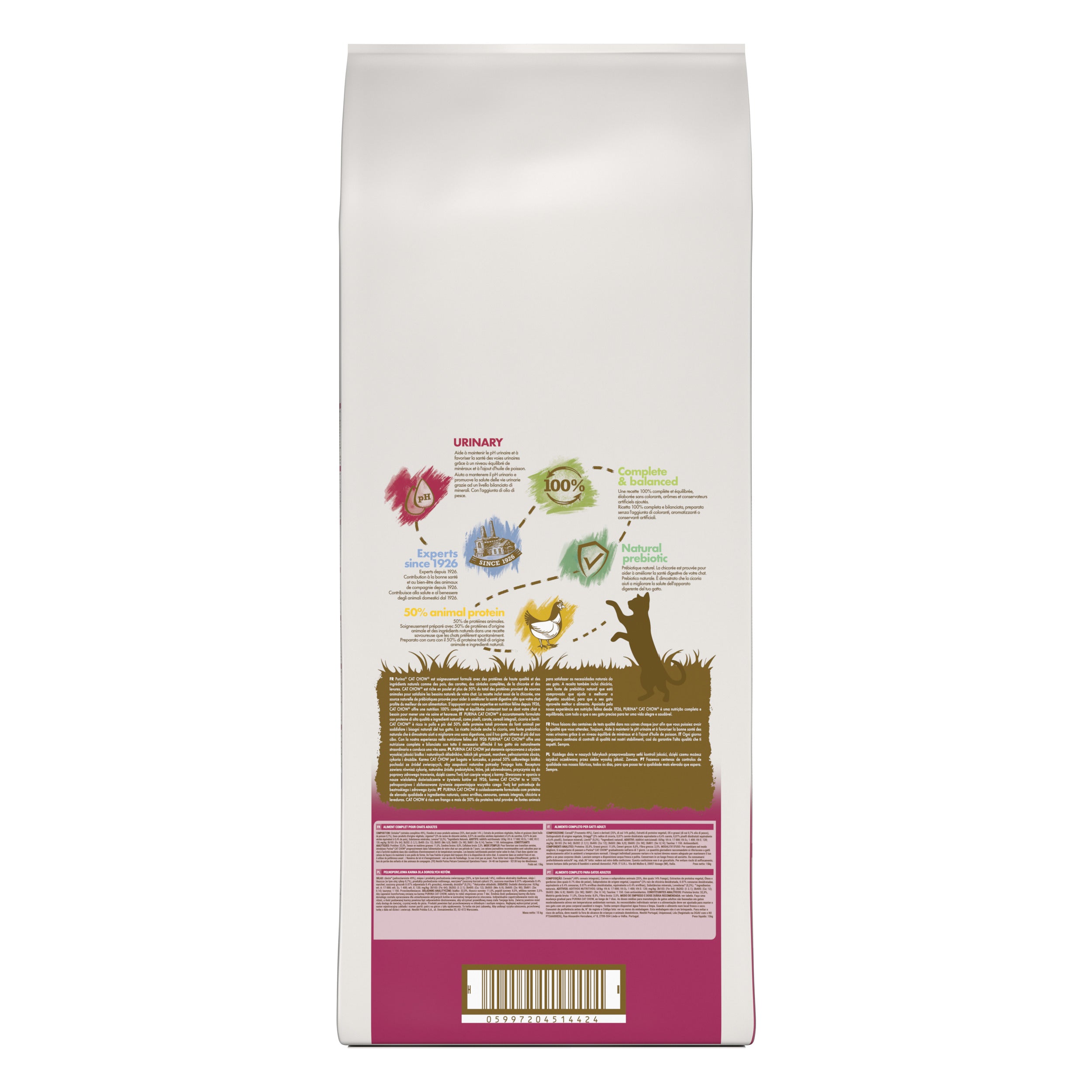 Purina Cat Chow Urinary Tract Health cu Pui