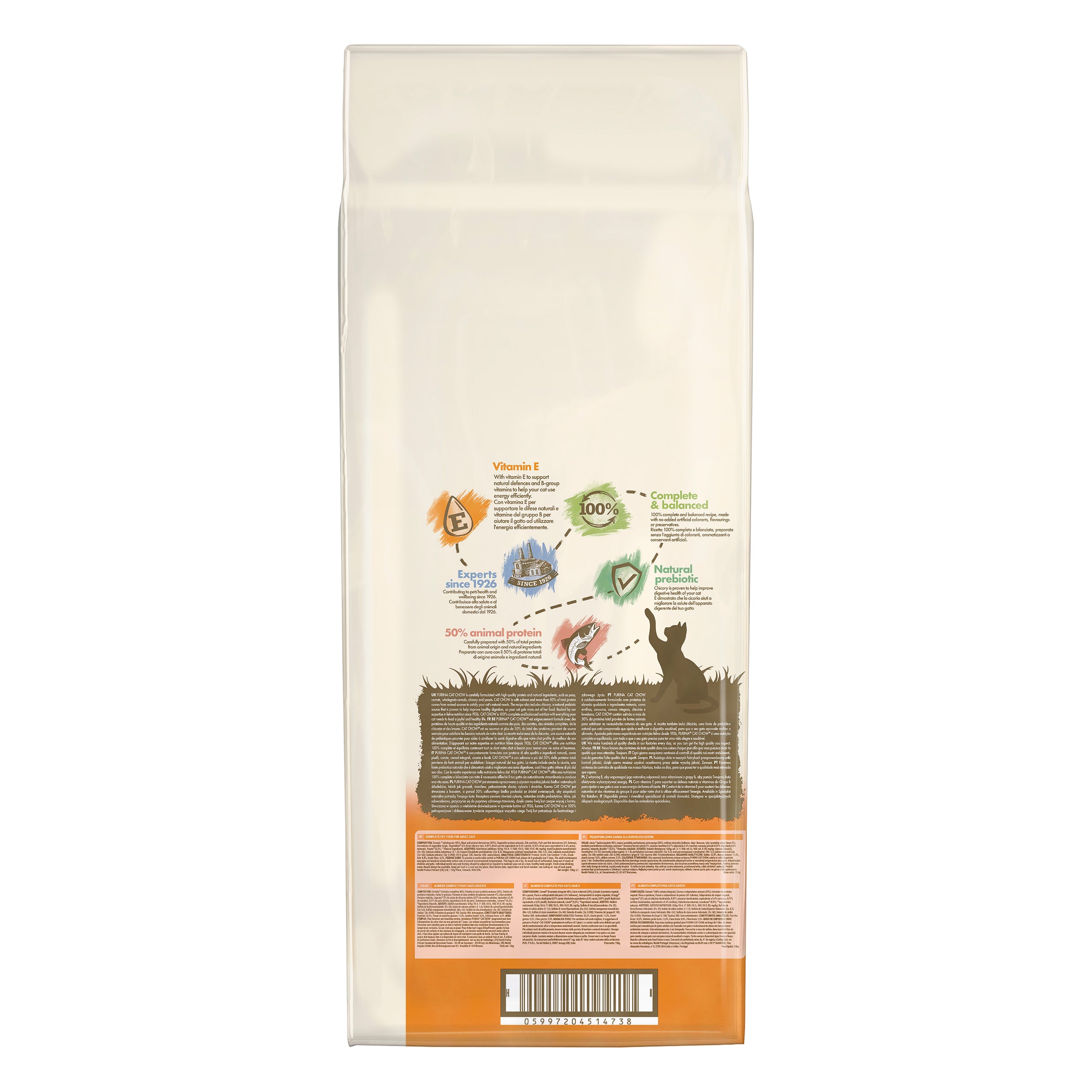Purina Cat Chow Adult cu Somon 15kg
