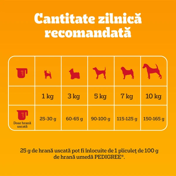 Pedigree Hrană Uscată pentru Câini Adulți de Talie Mică cu Pasăre și Legume, 2 kg