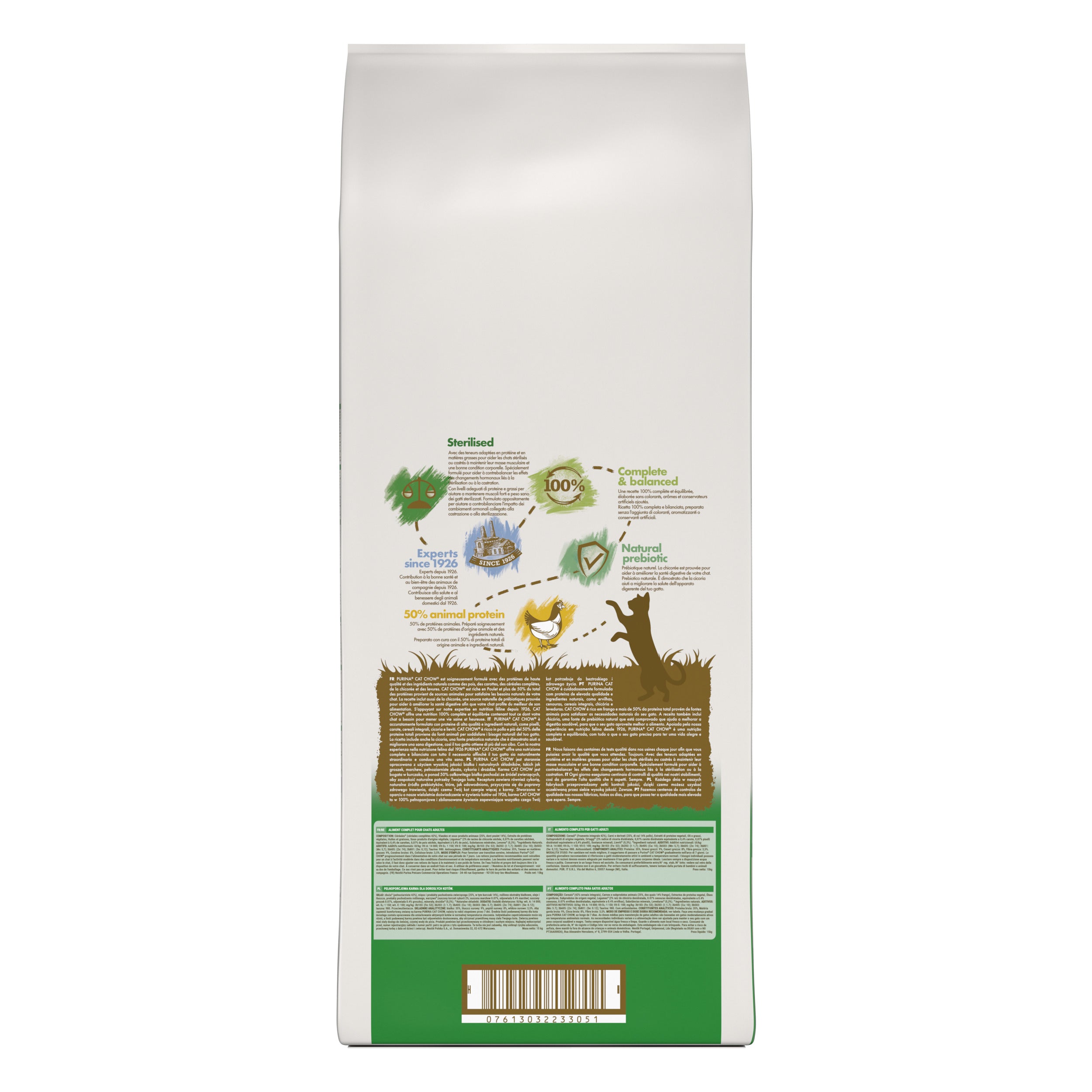 Purina Cat Chow Sterilised cu Pui