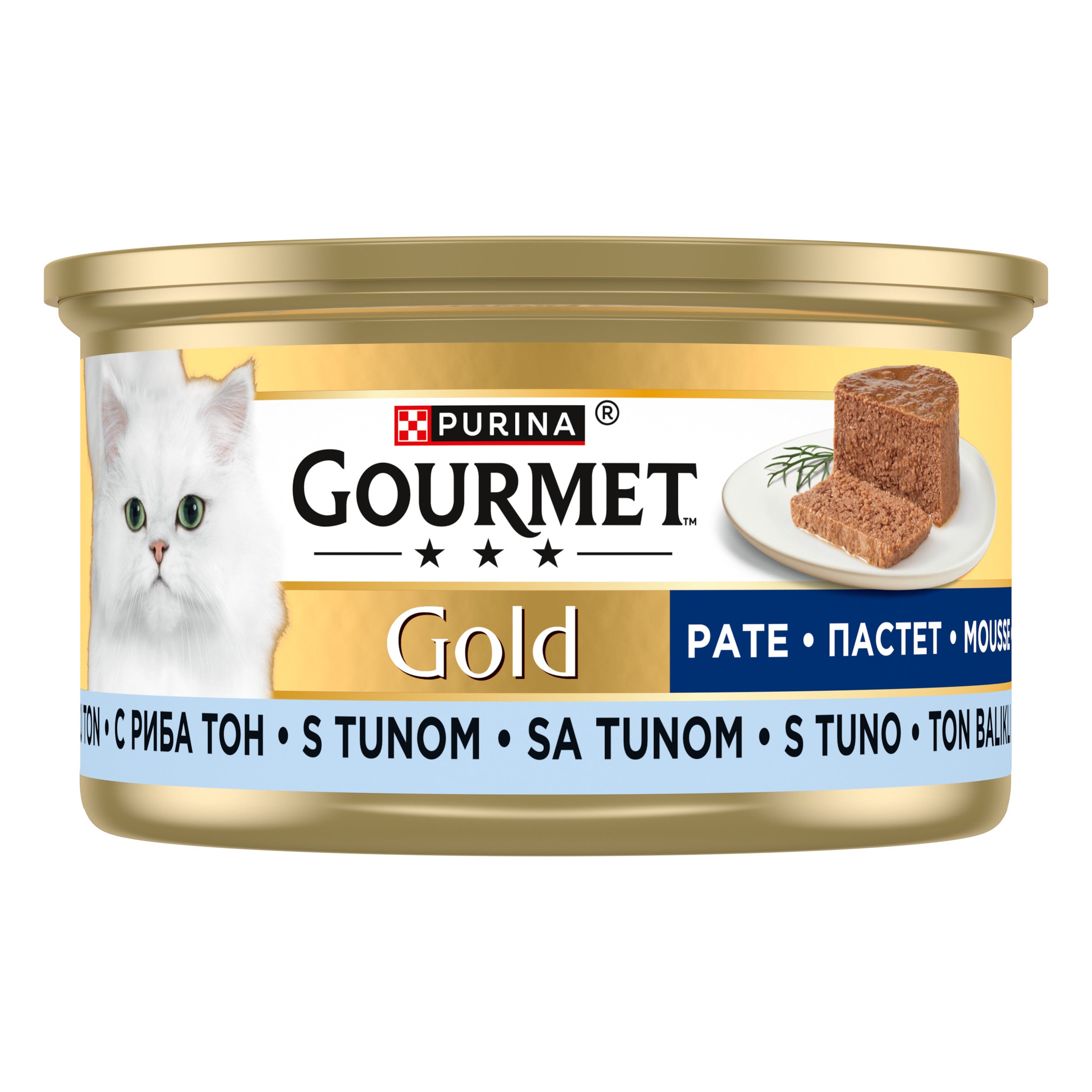 GOURMET® Gold Mousse cu Ton (85 g)