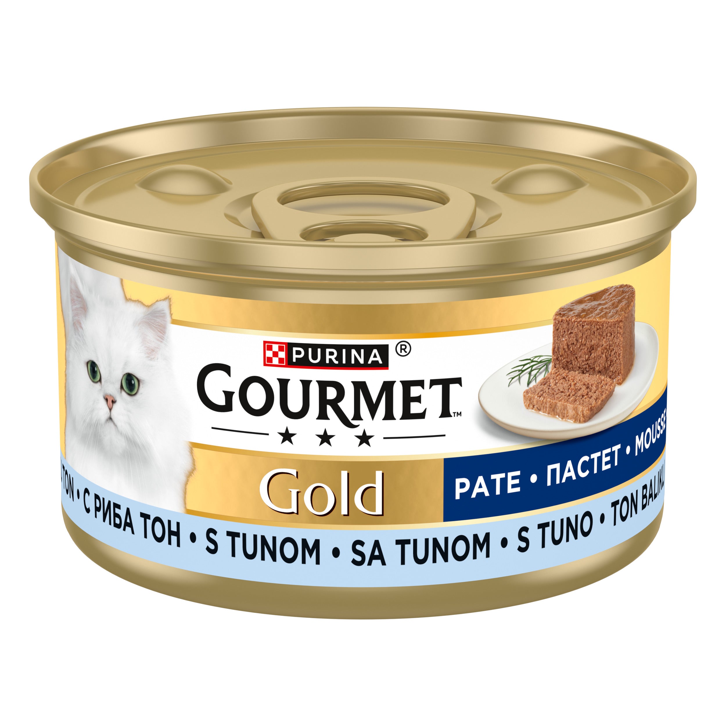 GOURMET® Gold Mousse cu Ton (85 g)