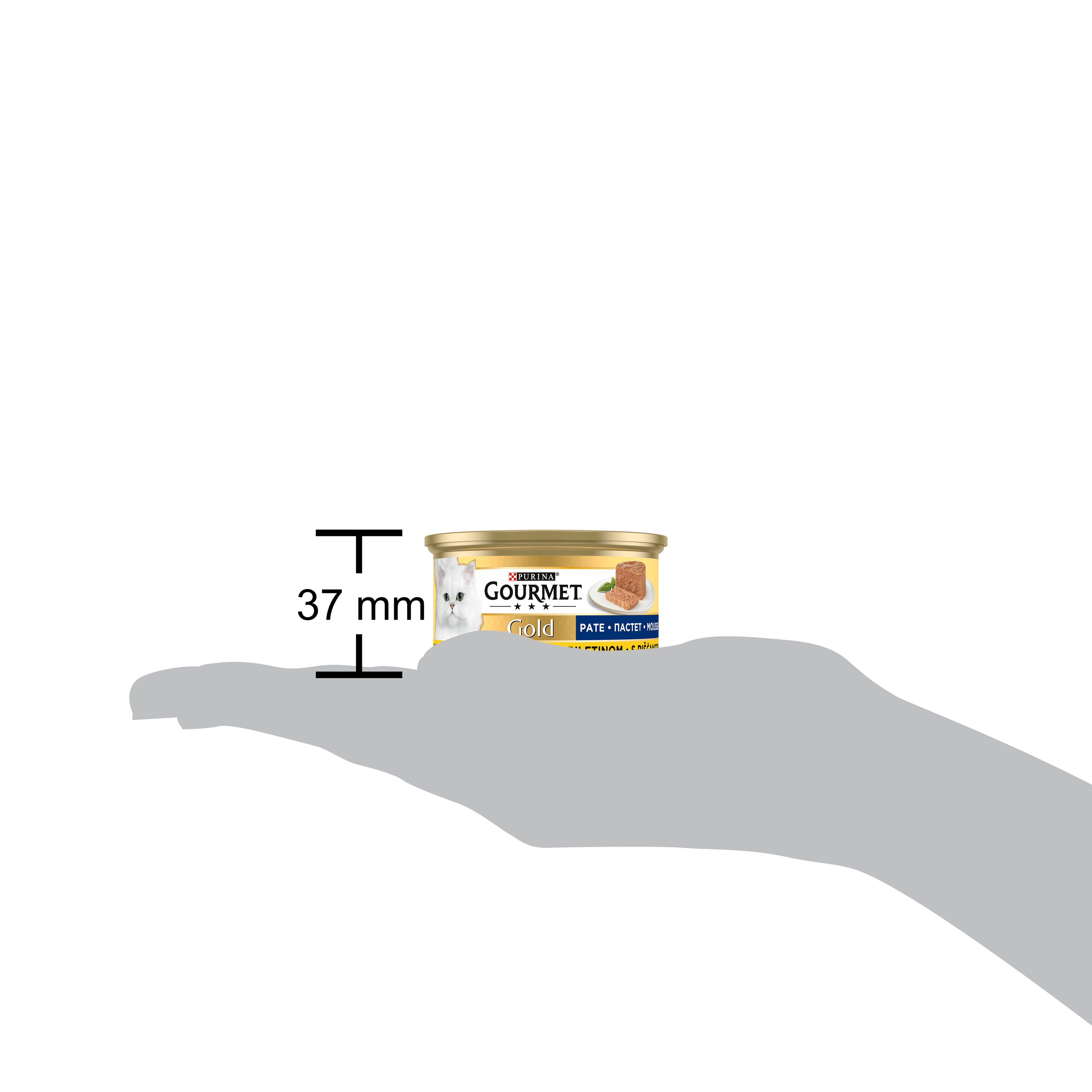 GOURMET® Gold Mousse cu Pui – Pate rafinat pentru pisici (85 g)