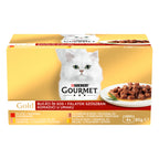 GOURMET® Gold Bucăți în Sos – Mix Delicii (4x85g)