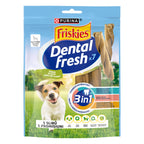 Friskies Dental Fresh – Recompense pentru igiena orală câini mici (110 g)