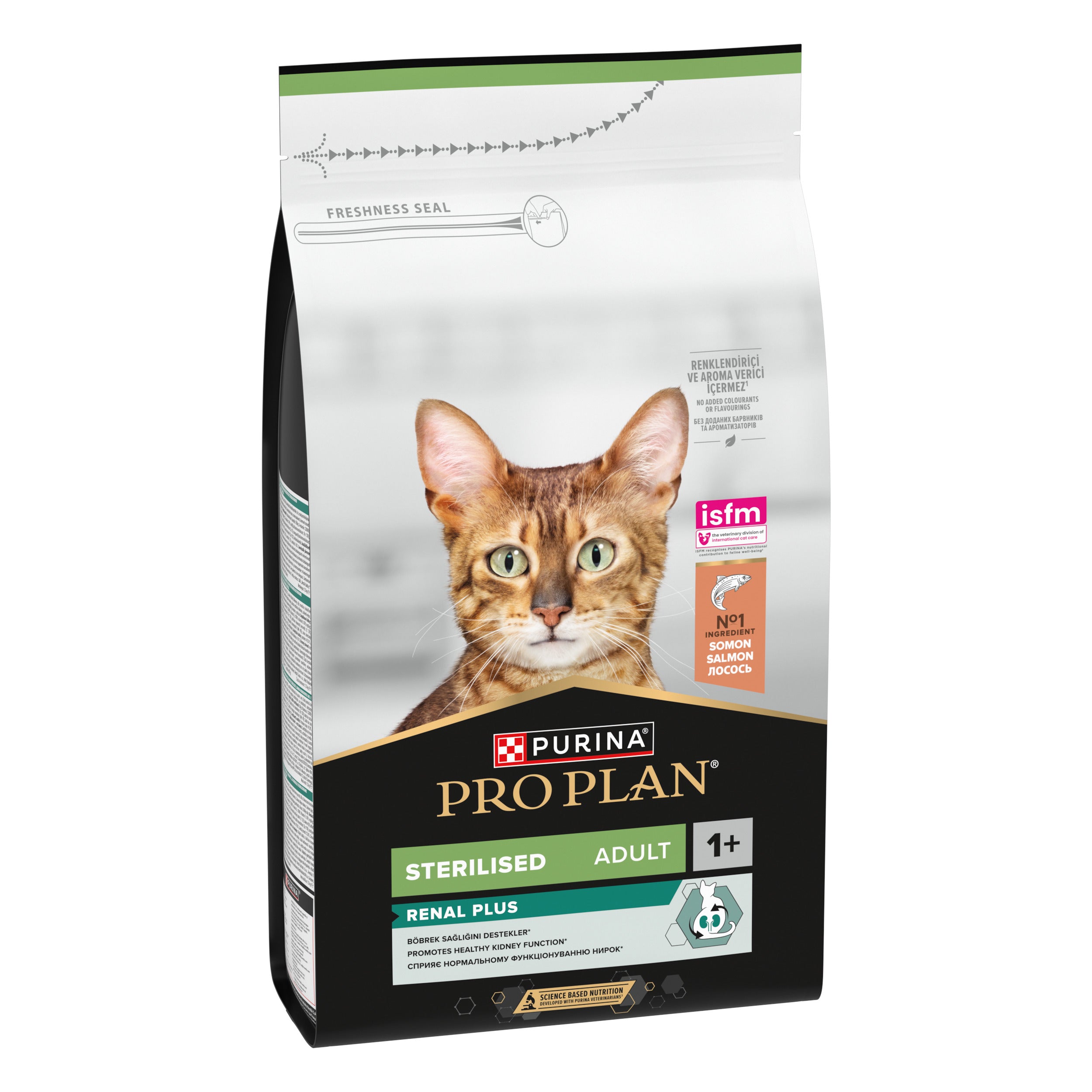 PRO PLAN® Sterilised Renal Plus cu Somon