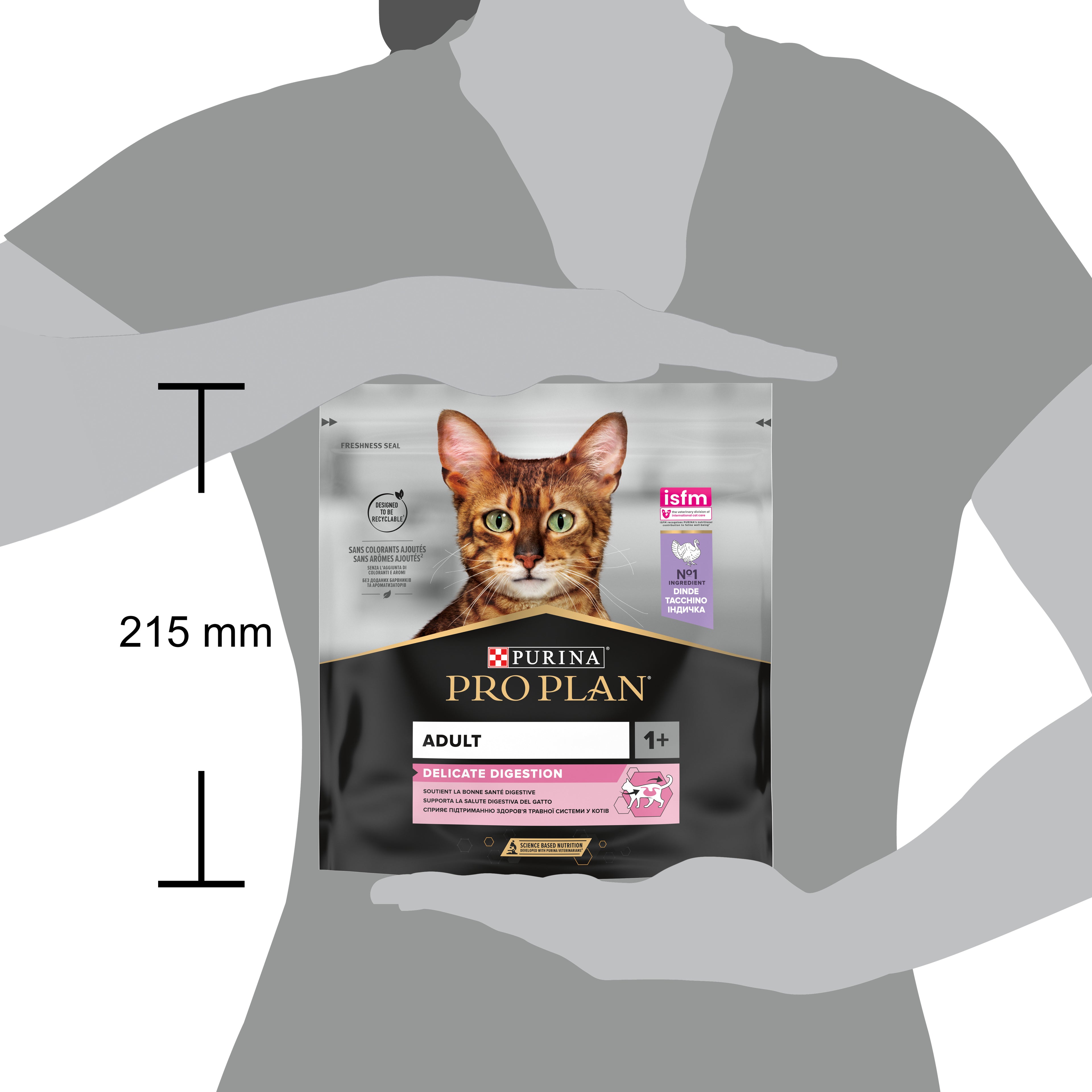 PRO PLAN Delicate Digestion cu Curcan
