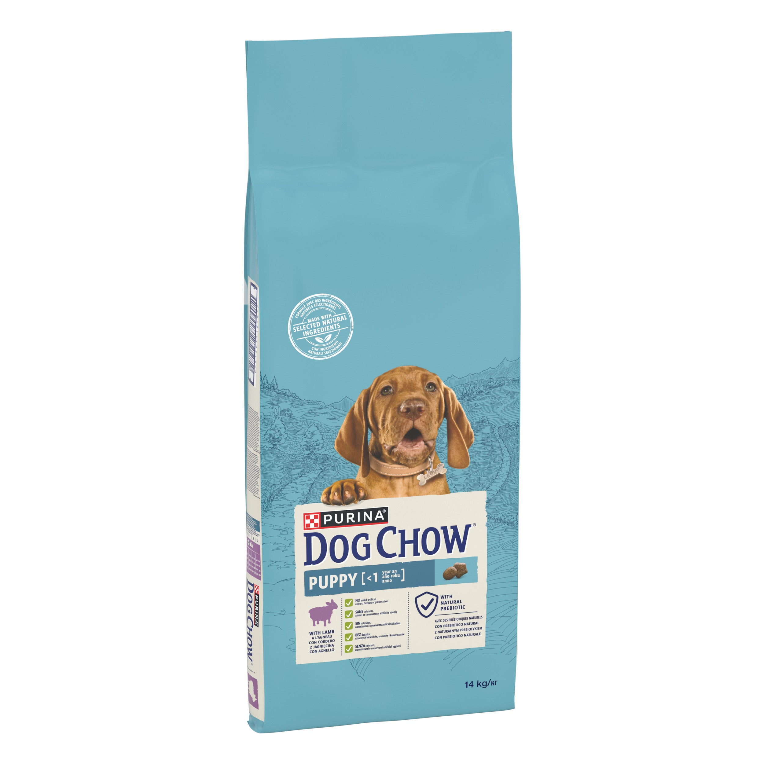 Purina Dog Chow Junior cu Miel