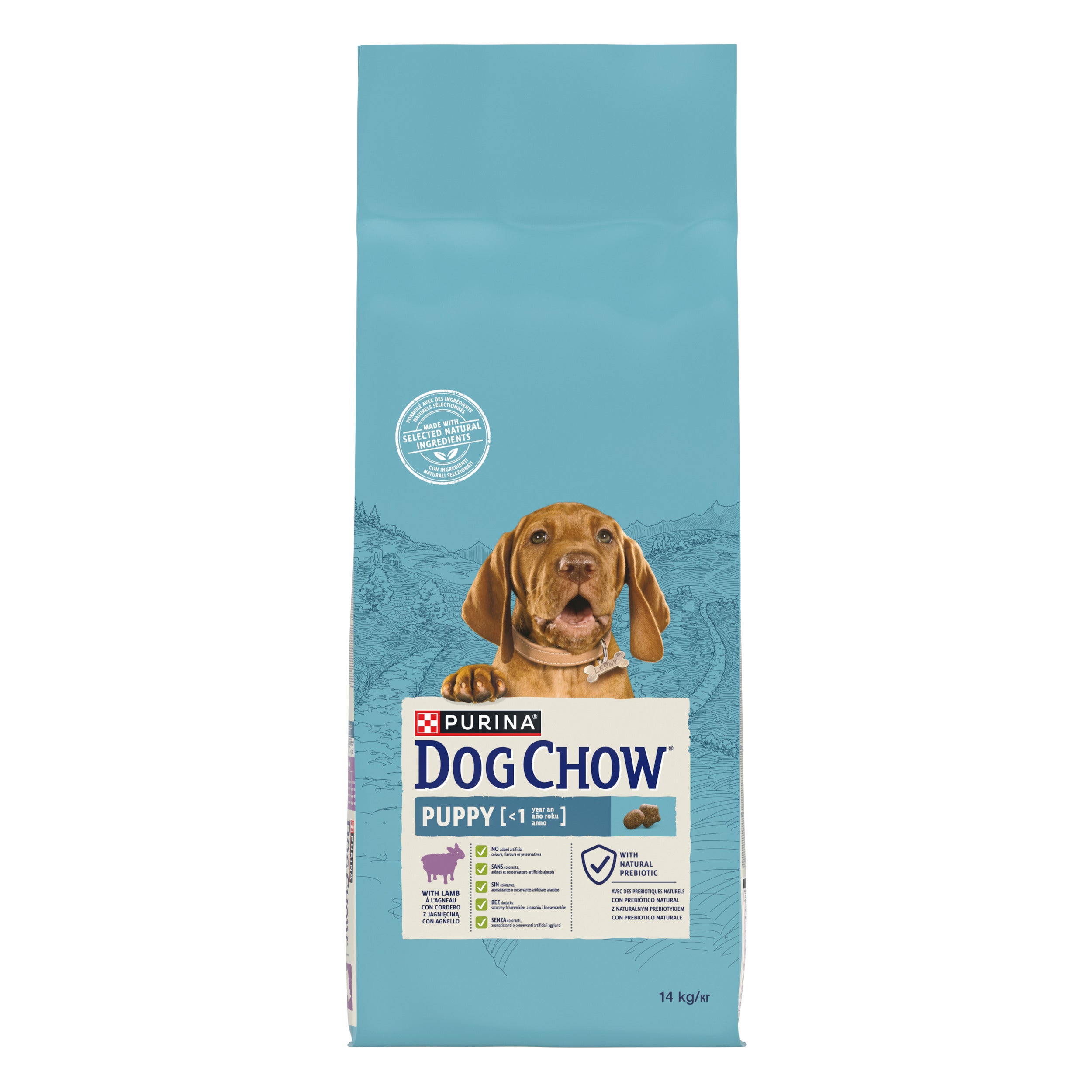 Purina Dog Chow Junior cu Miel