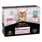 PRO PLAN® Delicate Digestion cu Pește Oceanic în Sos 10x85g