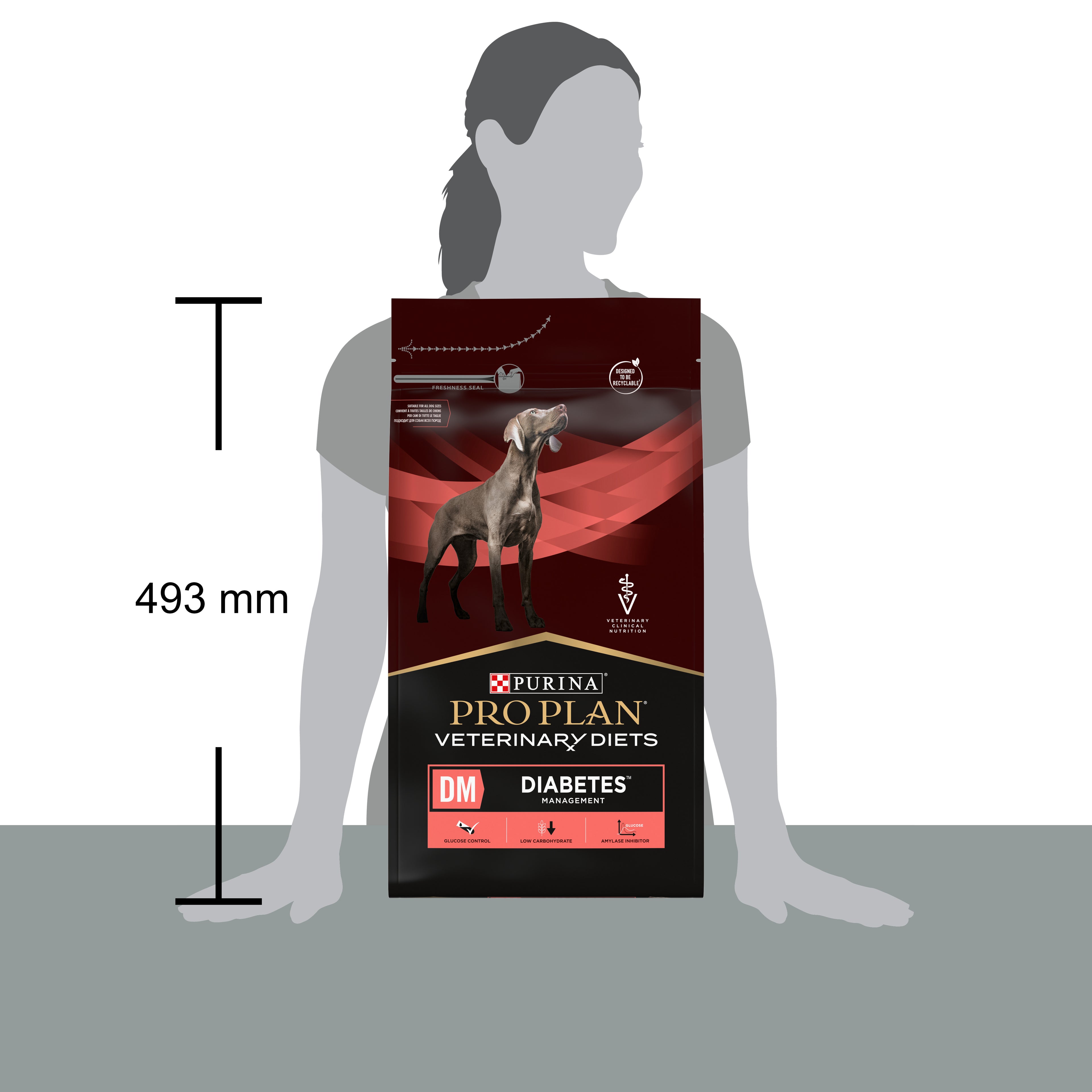 Pro Plan Veterinary Diets DM Diabetes Management 3kg