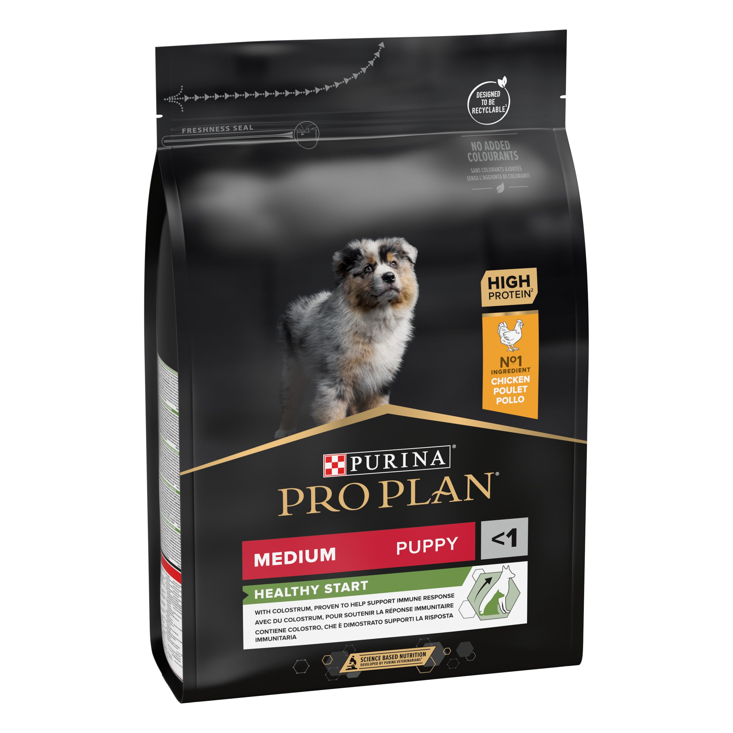 PRO PLAN® Healthy Start Puppy cu Pui, Talie Medie