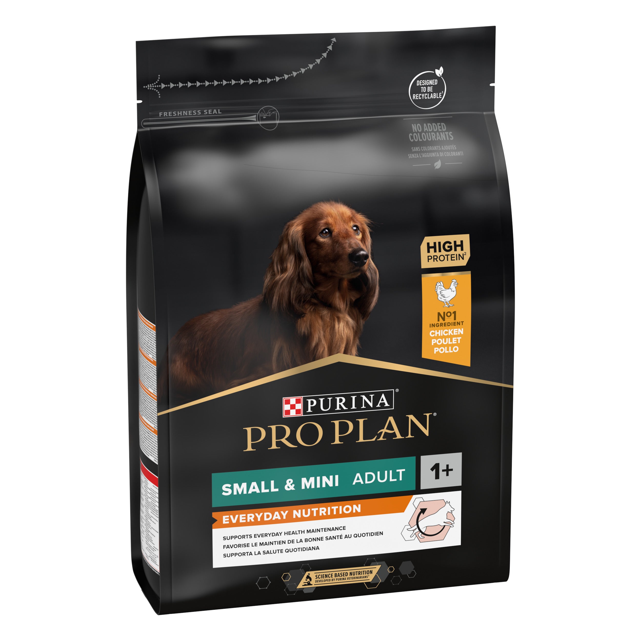 PRO PLAN® Everyday Nutrition cu Pui – Talie Mică și Foarte Mică