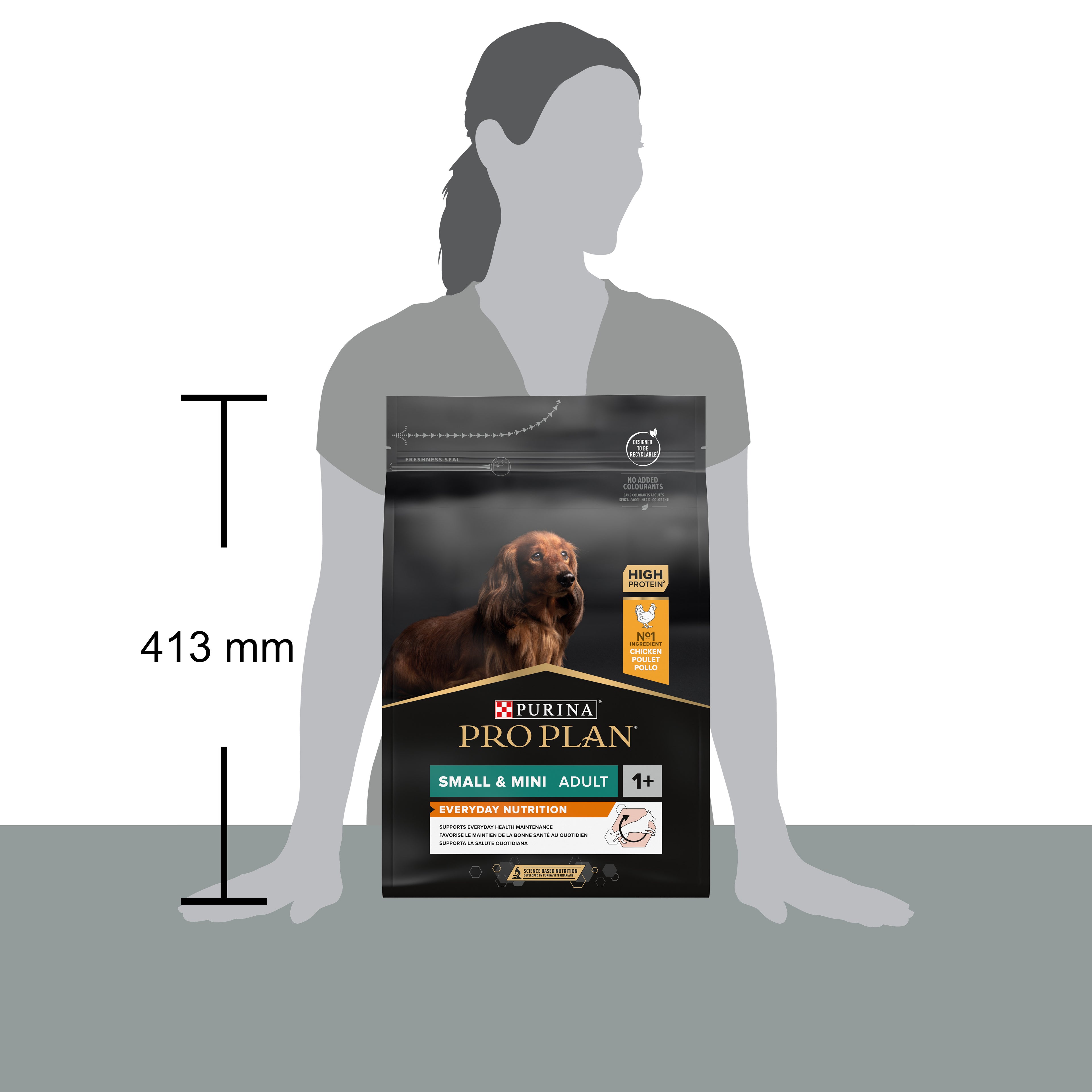 PRO PLAN® Everyday Nutrition cu Pui – Talie Mică și Foarte Mică
