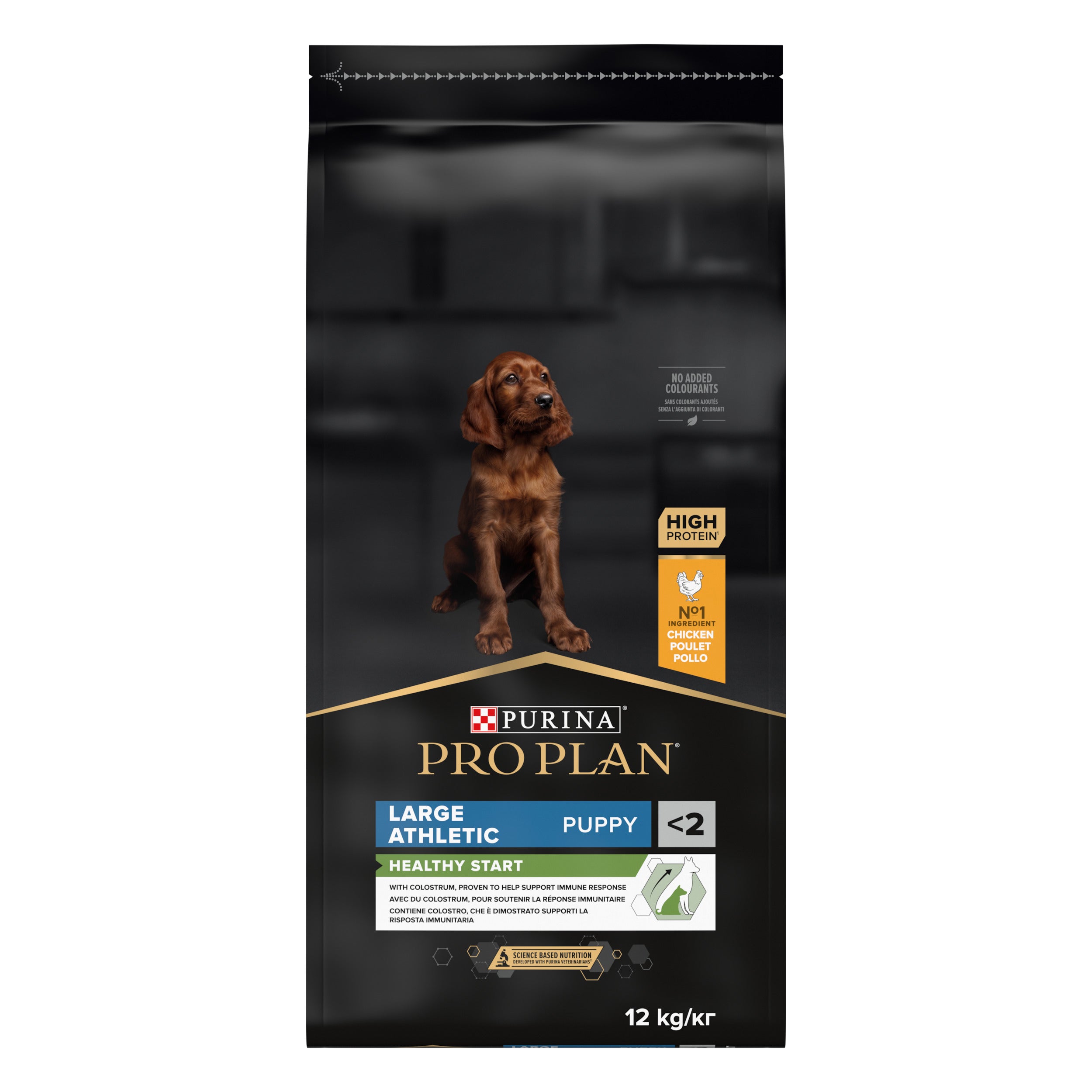 PRO PLAN® Healthy Start Junior cu Pui, Talie Mare Atletică