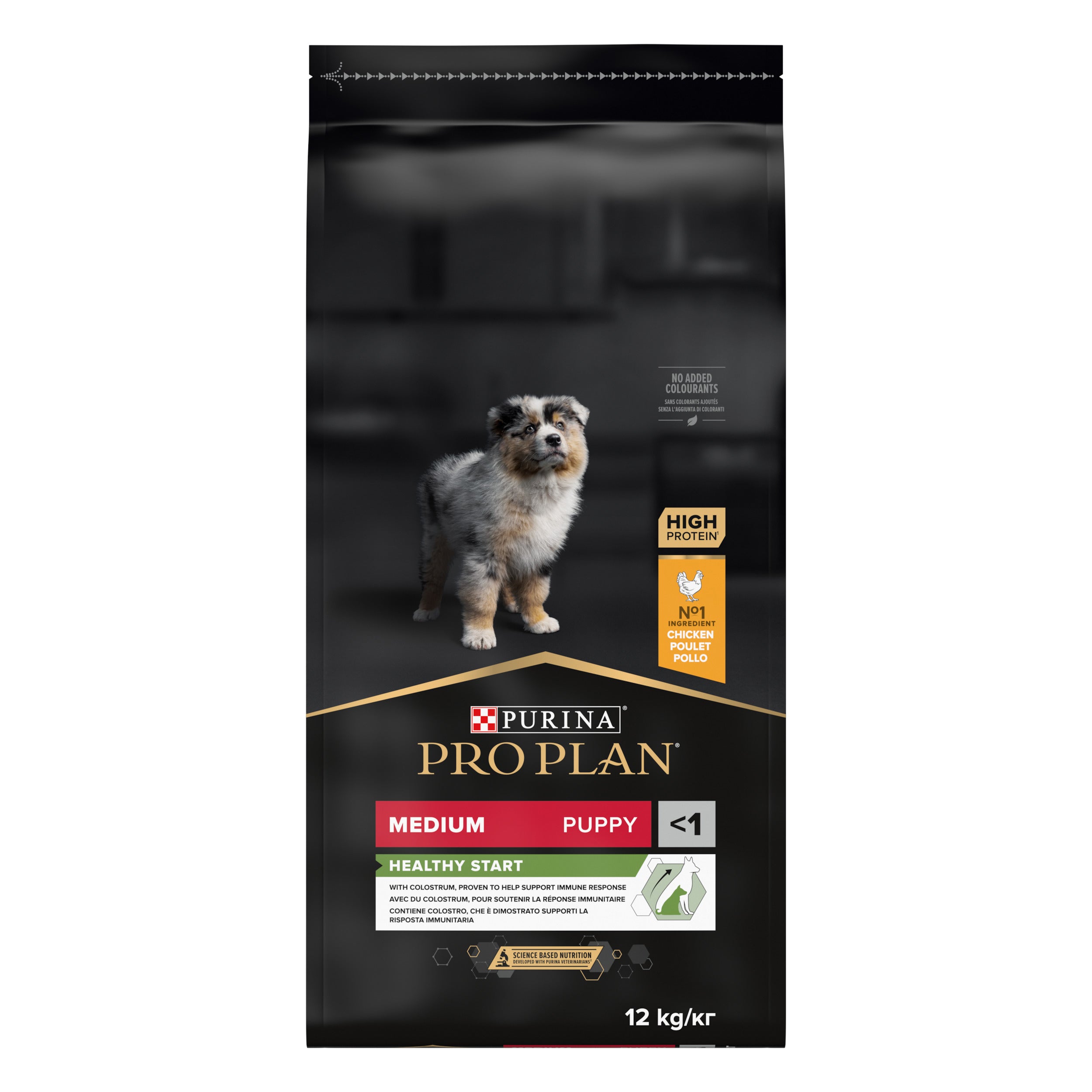 PRO PLAN® Healthy Start Puppy cu Pui, Talie Medie